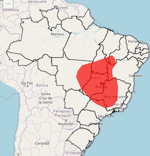 Alerta de baixa umidade no Tocantins