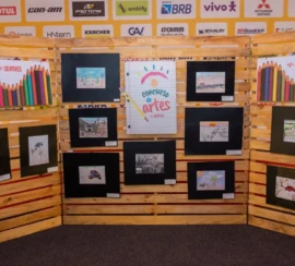Alunos da rede municipal participarão do Concurso de Arte Palmas promovido pelo Instituto Sertões, em parceria com a Semed – Foto Divulgação