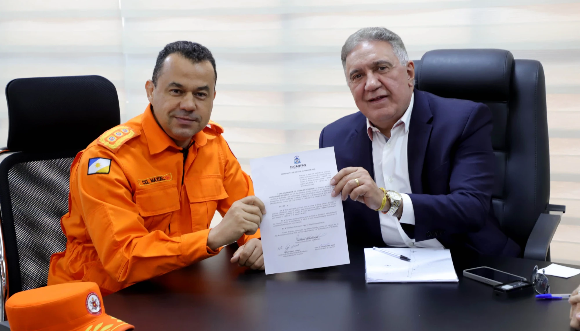 Gov Laurez Moreira prorroga concurso dos Bombeiros Militares-Fotos Ademir dos Anjos (5)