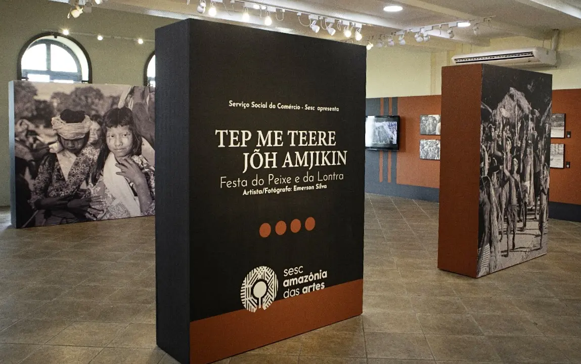 Exposição do Povo Krahô na COP30 - foto Emerson Silva (4)