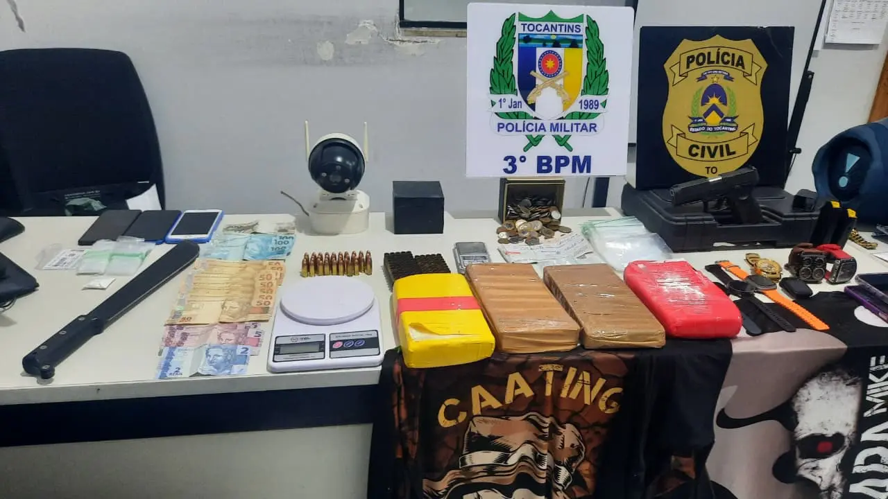 Prisão Pedro Afonso - Divulgação