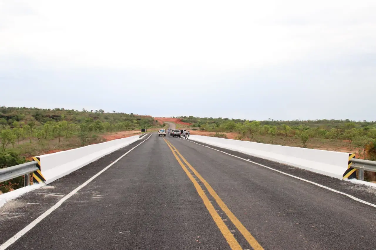 Pavimentação da TO-247 reduziu pela metade o tempo de viagem entre Palmas e São Félix (Mazim Aguiar)