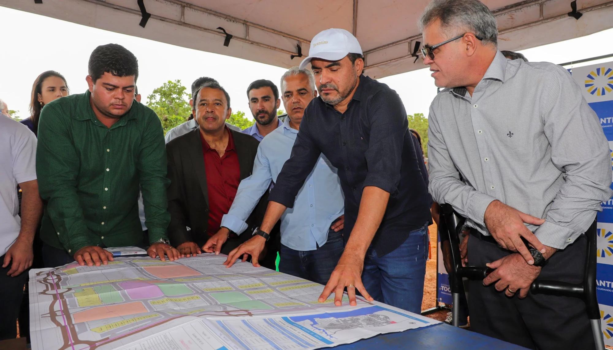 F1-Governador Wanderlei Barbosa-vistoria obras-cidade do automóvel-Palmas-TO-Ft-Adilvan Nogueira-GovTO-1