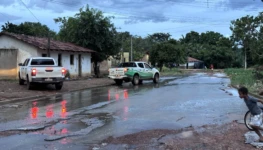 F1-Governo acompanha situação de moradias após rompimento de barragem em Santa Rosa do Tocantins e avalia impactos causados pelas fortes chuvas-Divulgação SECIHD-GovTO
