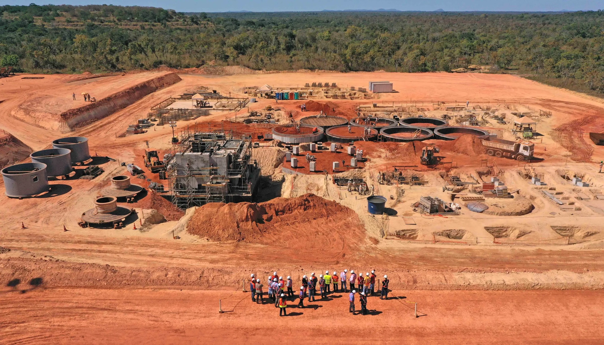 F11- vista-aérea-empreendimento-mineração-empresa-Aura Minerals-em construção-município-Almas-TO