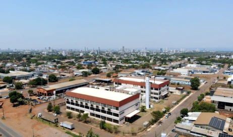 F6- Dados indicam um desempenho consistente do setor, acima da média nacional - foto drone-Adilvan Nogueira