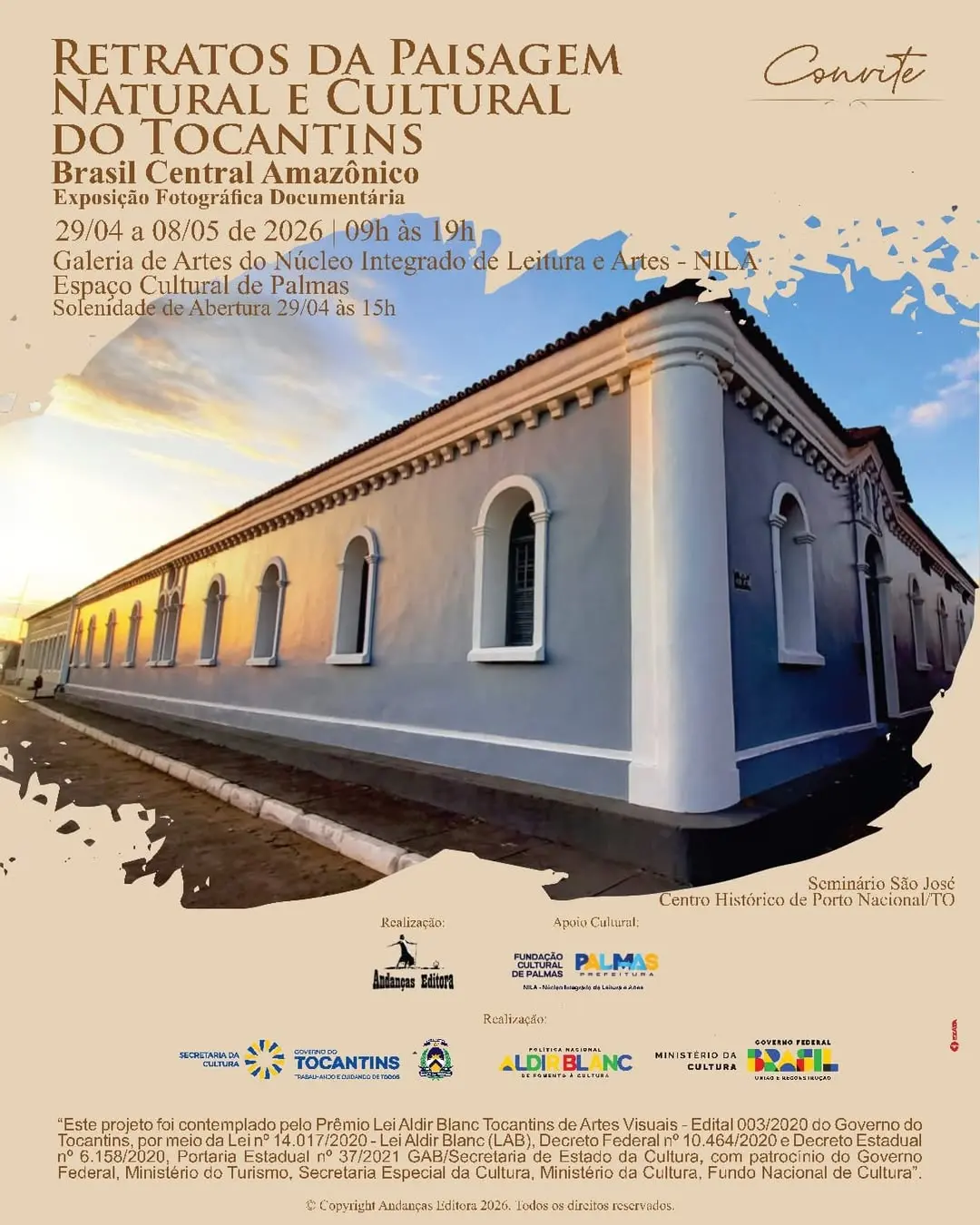 A beleza e a identidade do Tocantins em cada detalhe. 🌿📸A Galeria Nila recebe, a partir desta