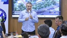 Prefeito Eduardo Siqueira Campos fala da relevância do Selo SIM para a valorização do produtor rural - Foto Mariana Di Pietro