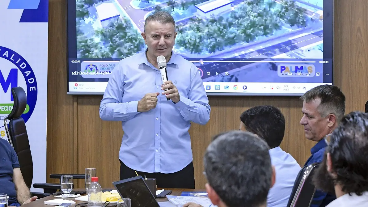 Prefeito Eduardo Siqueira Campos fala da relevância do Selo SIM para a valorização do produtor rural - Foto Mariana Di Pietro