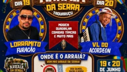 🌽 O Arraiá da Serra já tem data marcada e o destino da sua diversão também! 🎶✨Nos dias 19 e 20