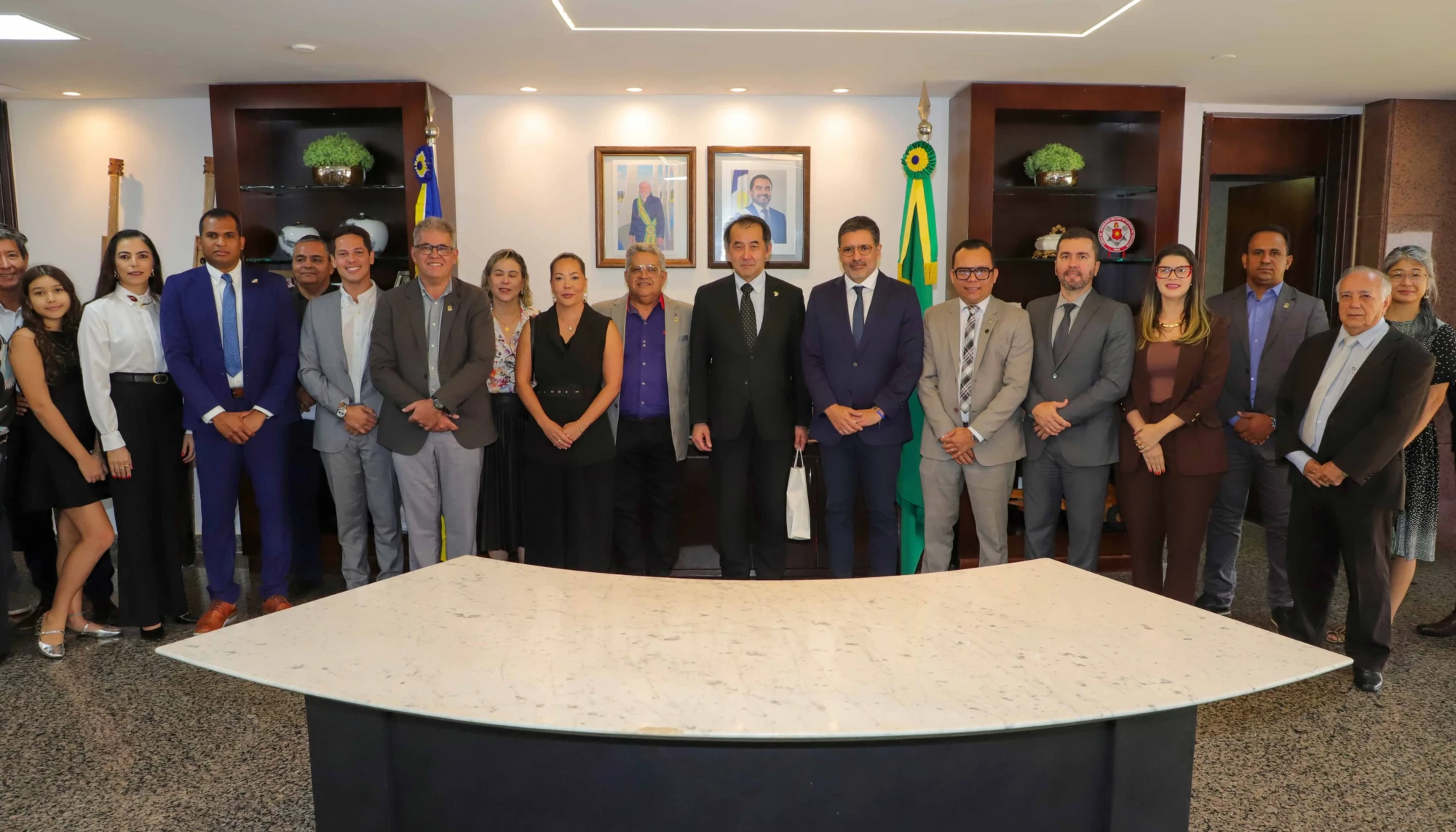 F6-O encontro reuniu secretários estaduais, representantes de órgãos estratégicos e membros da comunidade nipo-brasileira para discutir possibilidades de cooperação-foto Aldemar Ribeiro
