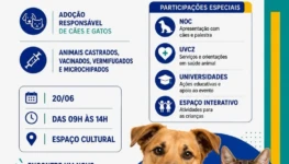 #MeAdota - Vem aí um dia especial para quem ama os animais!💙No dia 20 de junho, das 9h às 14h,