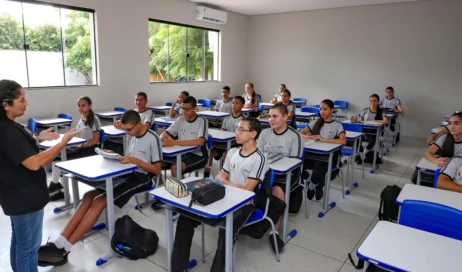 F1- Na rede estadual de ensino, o retorno contempla 122.049 estudantes matriculados nas escolas estaduais distribuídas por todas as regiões do Tocantins-Foto-Marcio Vieira-GovTO-1
