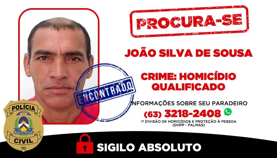 Suspeito que era procurado foi localizado no interior do estado-SITE
