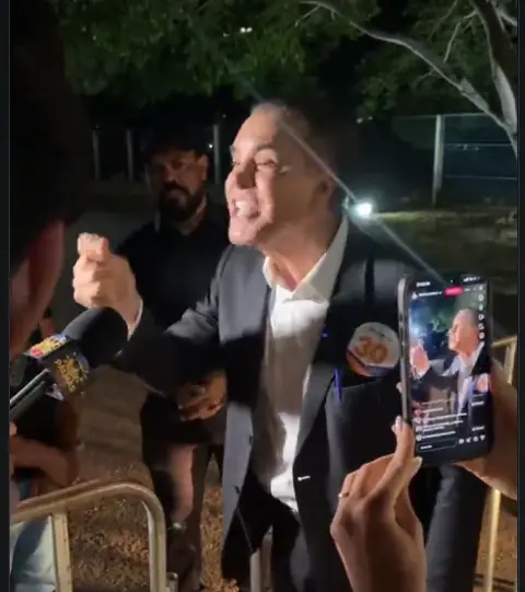 Ataídes é barrado durante debate | Foto: Reprodução